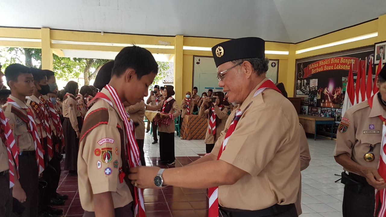 113 Dewan Penggalang Garuda Gudep Dilantik Ketua Kwarcab Kabupaten Purworejo