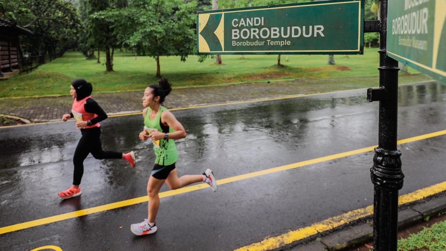 Ritme Kebugaran Menyapa, Pra-Event Borobudur Marathon Hadirkan Yoga hingga Shake Out Run