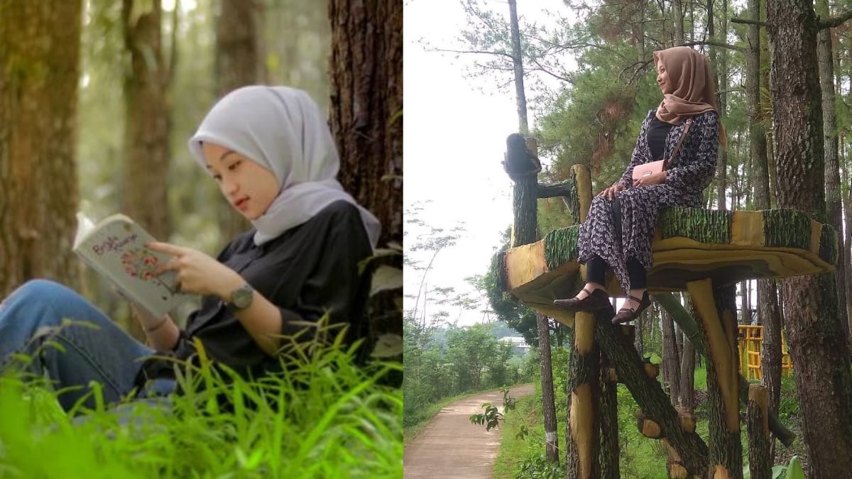 Sejuknya Udara Di Objek Wisata Bukit Sleker Asri Bandongan, Yang Jarang Dilirik Wisatawan