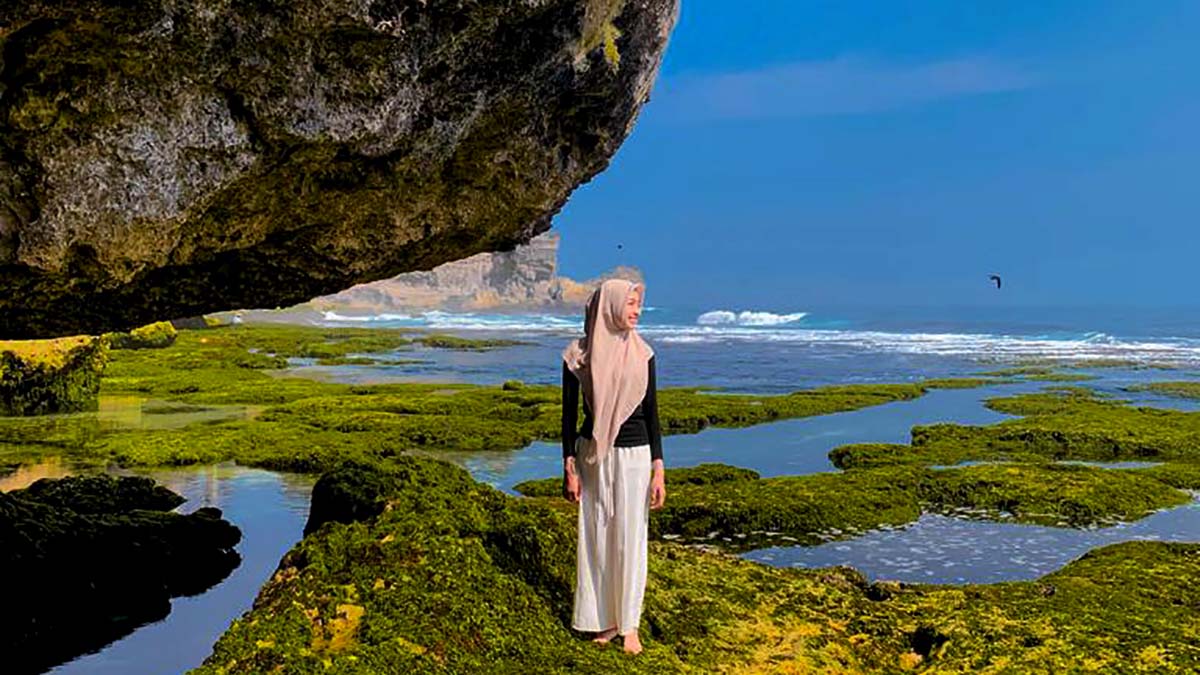 Hidden Gem Gunungkidul, Cuma Rp5 Ribu Bisa Menikmati Pantai Seindah Ini