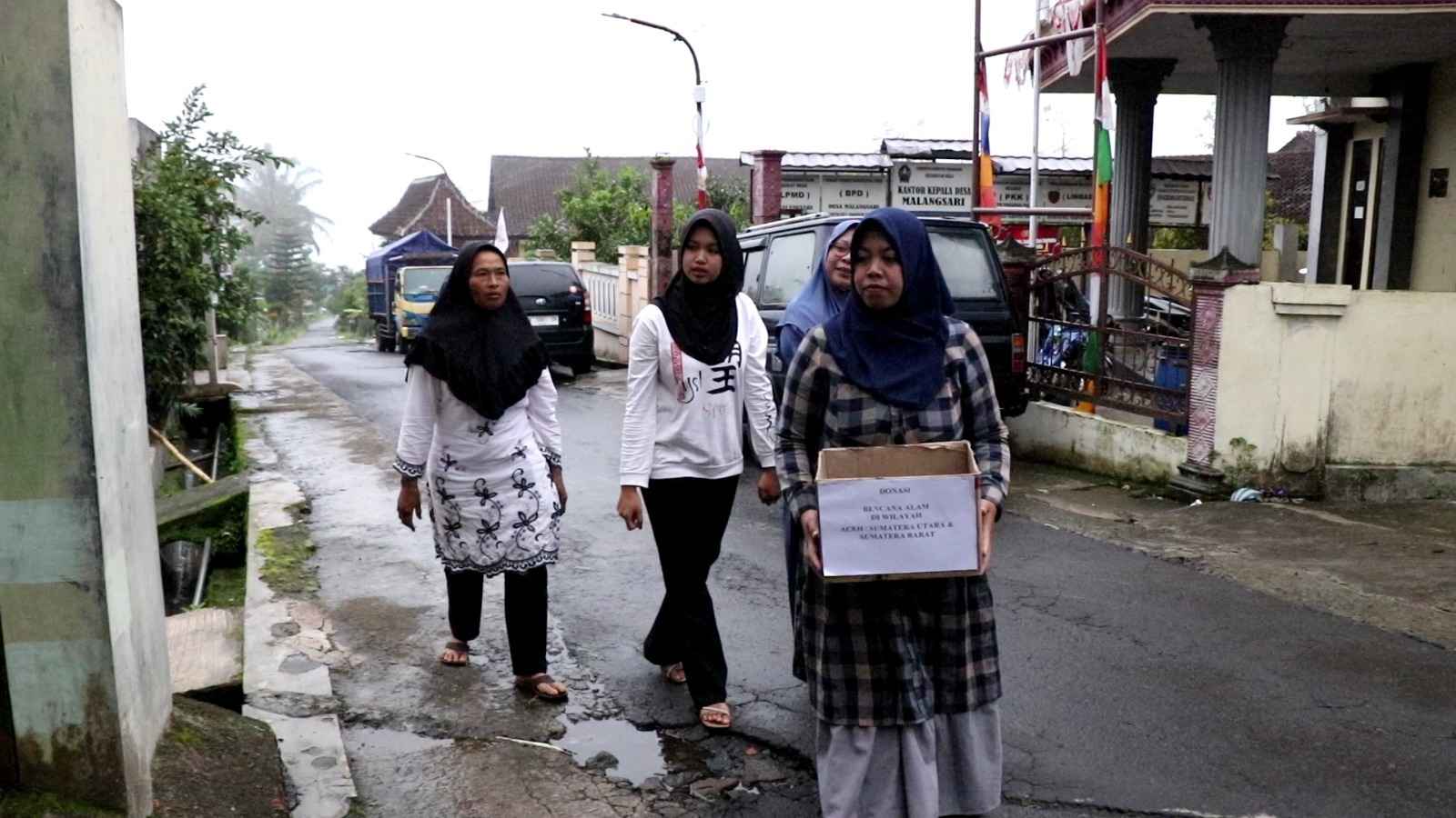 Warga Lereng Sumbing Galang Donasi untuk Korban Banjir dan Longsor di Aceh dan Sumatera