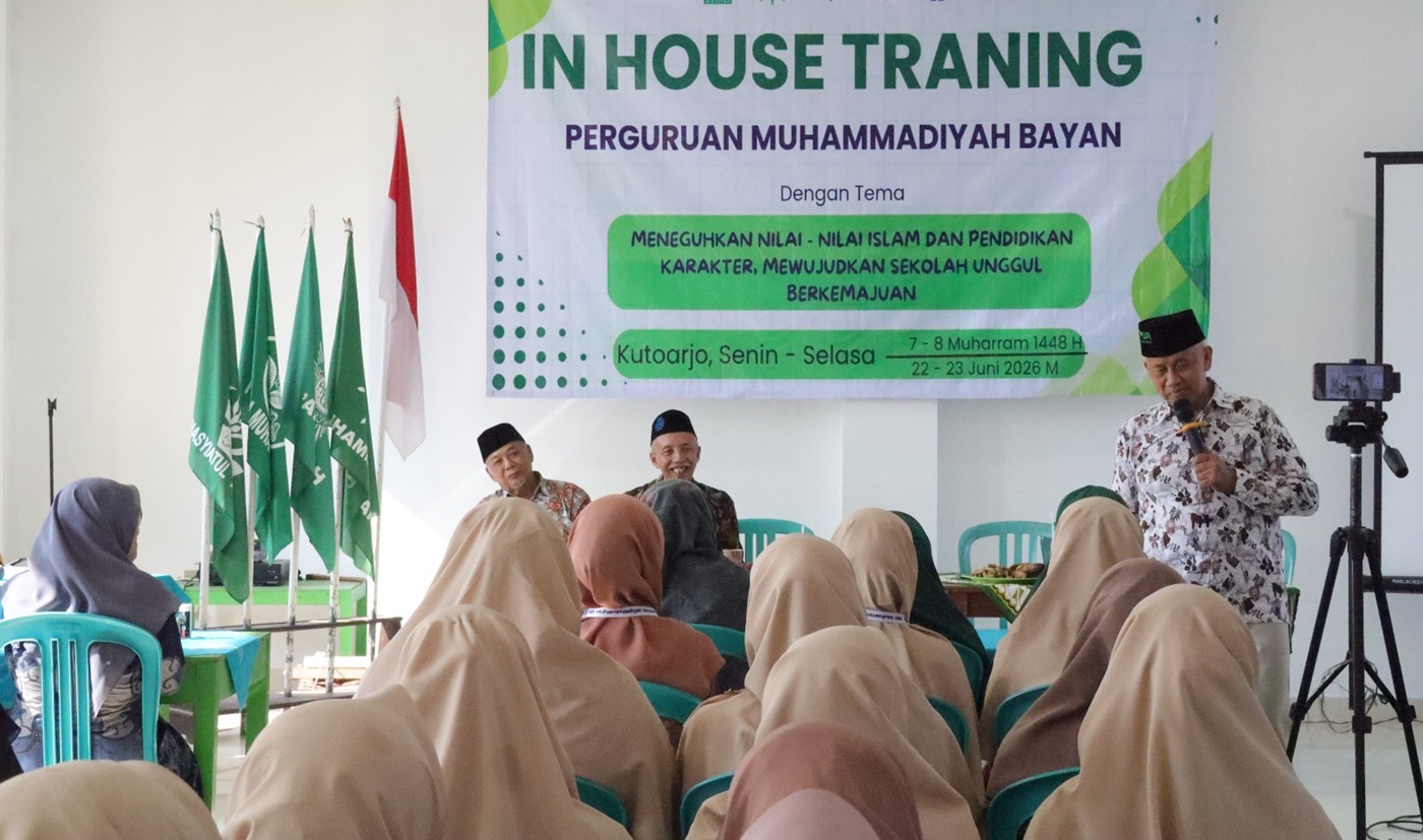 Perguruan Muhammadiyah Bayan Gelar IHT, Perkuat Profesionalisme Guru dan Pendidikan Berkemajuan