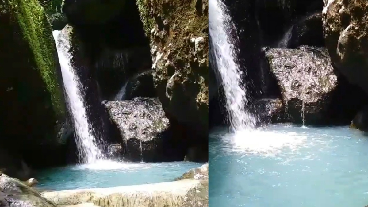 Rute Perjalanan Curug Kedung Kopong Salaman yang Jadi Wisata Air Terjun di Magelang yang Punya Warna Kebiruan 