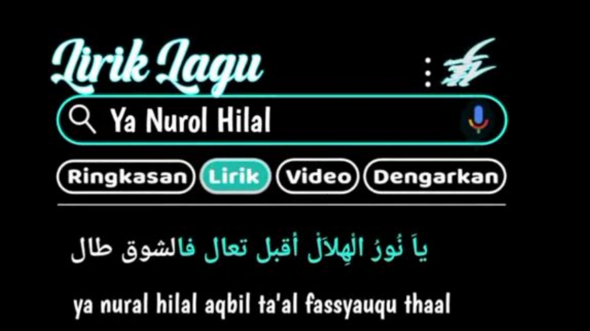 Lirik Yanurul Hilal dan Covernya di Tiktok, Ada Versi Cowok dan Ceweknya!