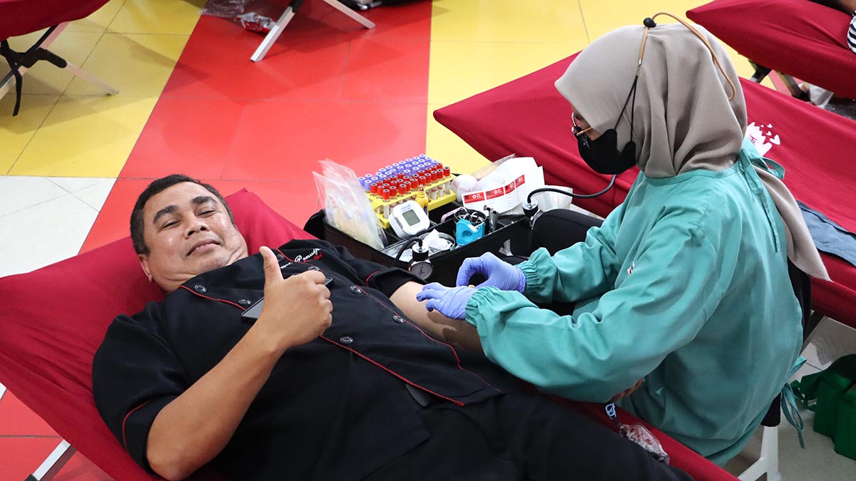 Grand Artos Hotel dan Artos Mall Gelar Donor Darah Massal, Setiap Tetes Darah Sangat Berarti!