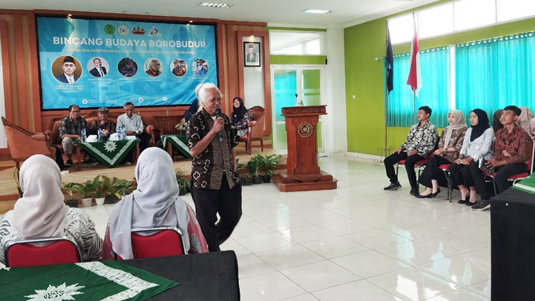 Nilai Spiritualitas Candi Borobudur Ditelisik Mahasiswa UMPW Purworejo