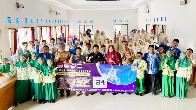 Program ISF, 33 Siswa SMP Mutual Kota Magelang  Kunjungi Tiga Negara 