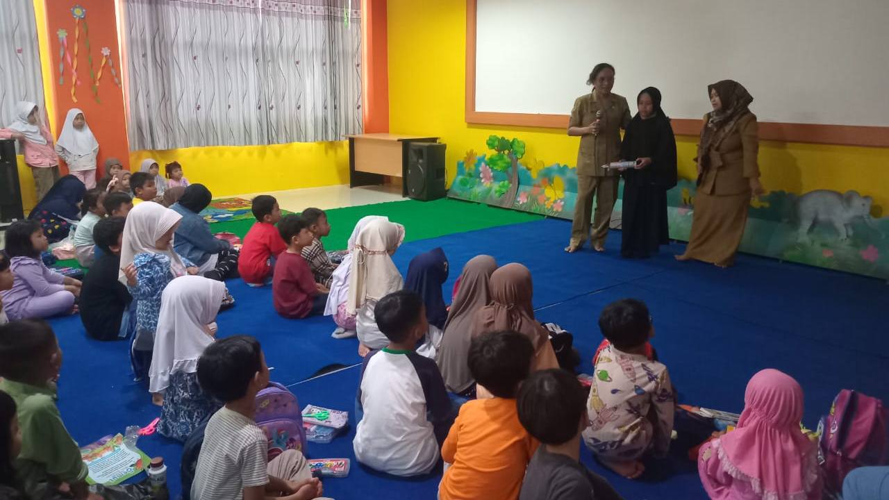 Event Liburan Seru di Perpustakaan Kota Magelang Dibanjiri Anak-anak