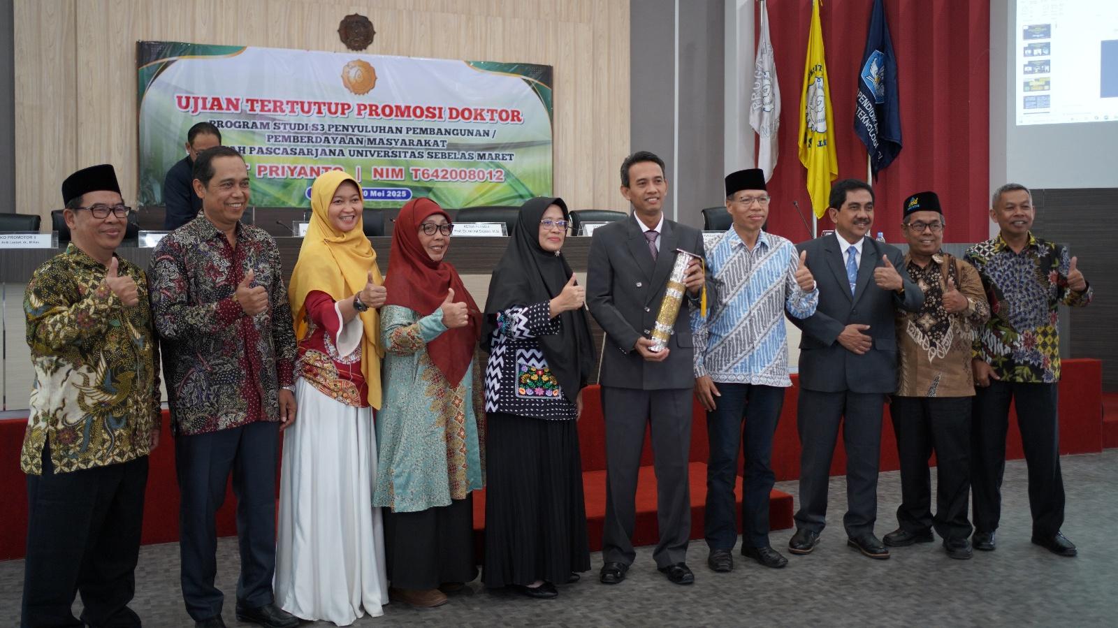 Sigit Priyanto Jadi Doktor Ketujuh UNIMMA, Sukses Kembangkan Model Promosi Kesehatan untuk Lansia Diabetes