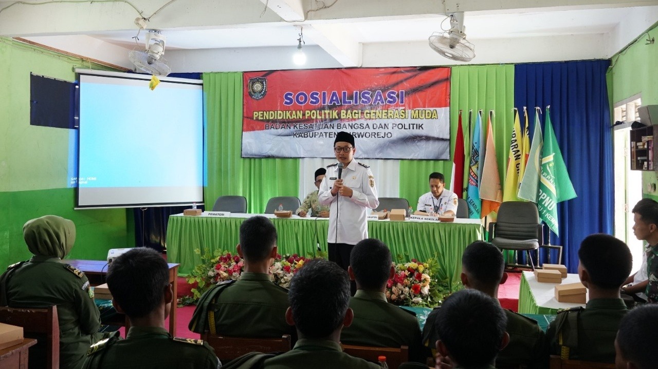 Wabup Dion Agasi Minta Generasi Muda di Purworejo Melek Politik