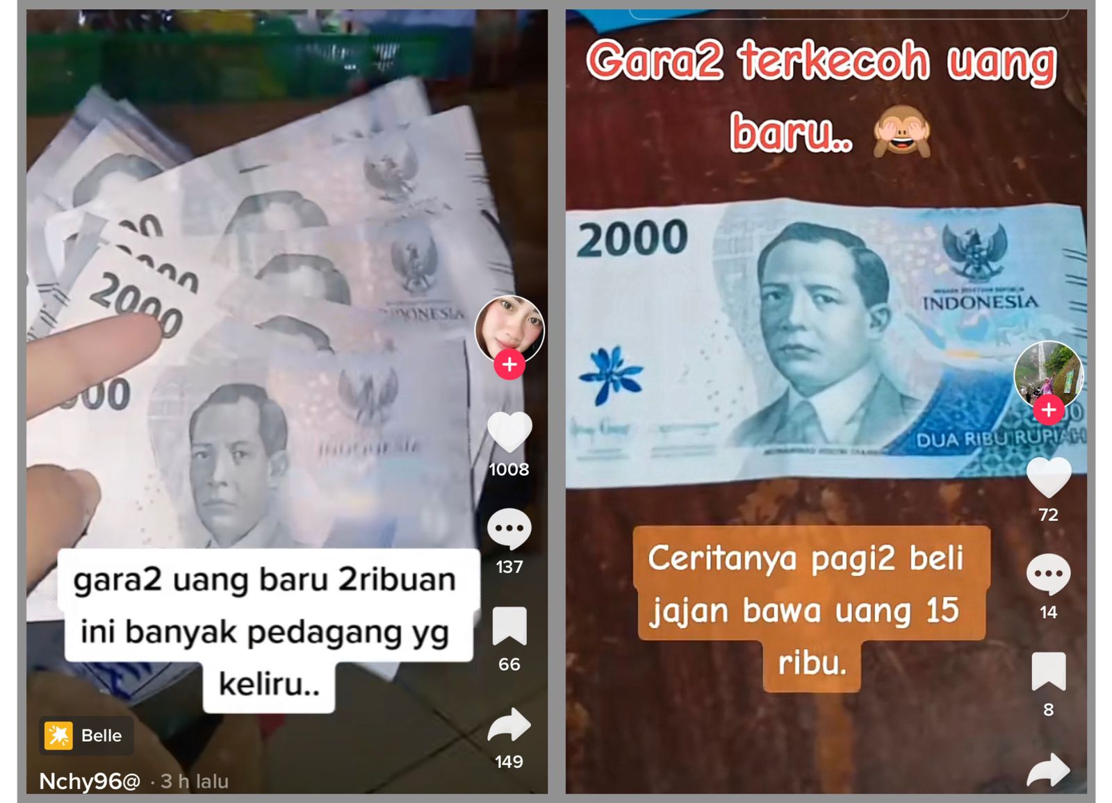 Harus Teliti Lagi! VIRAL, Gegara Uang Baru Pedagang Bensin Ini Rugi Total