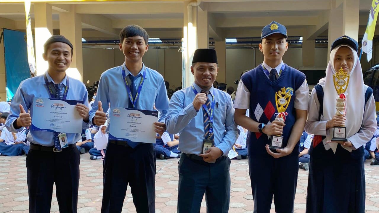 Tim Content Creator SMP Mutual Kota Magelang Borong Juara