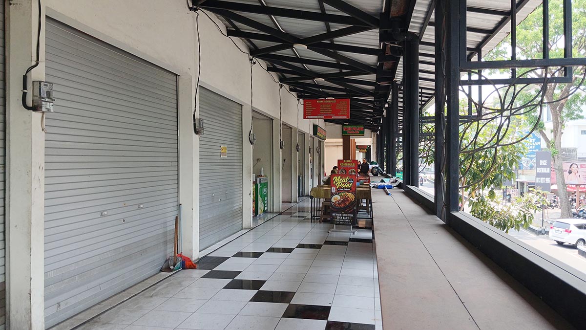 Sepi Pembeli Usai Renovasi, Belasan Kios di Shelter Ngesengan Kota Magelang Pilih Gulung Tikar