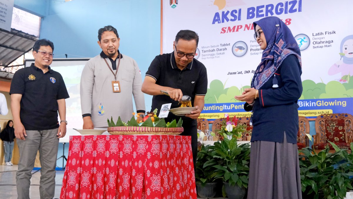 GABS Kota Magelang Disambut Keceriaan Siswa SMP dan SMA