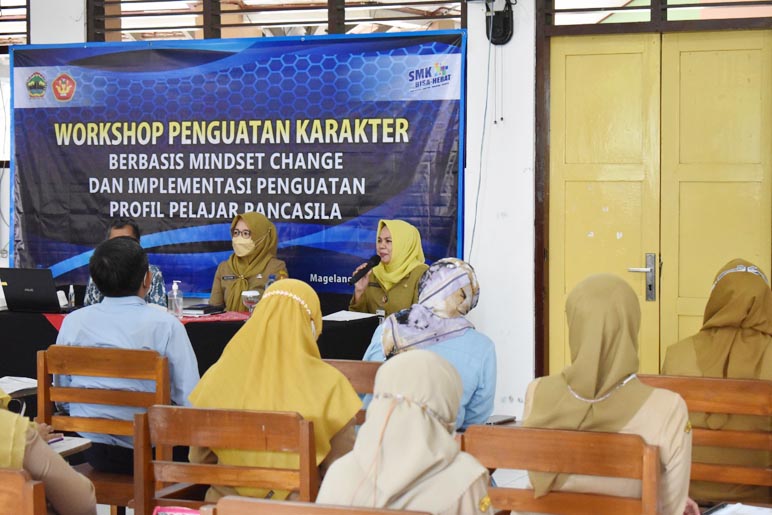 SMKN 3 Magelang Gelar Workshop Penguatan Karakter Mindset Change 