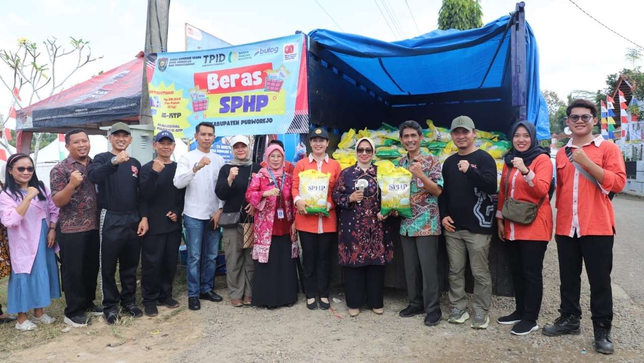 65.418 Paket Beras CPP Tuntas Disalurkan, Bupati Purworejo: Wujud Komitmen Wujudkan Ketahanan Pangan
