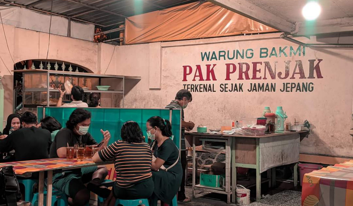 Warung Bakmi Legendaris Pak Prenjak Magelang, Sudah Ada Sejak Jaman Penjajahan Jepang