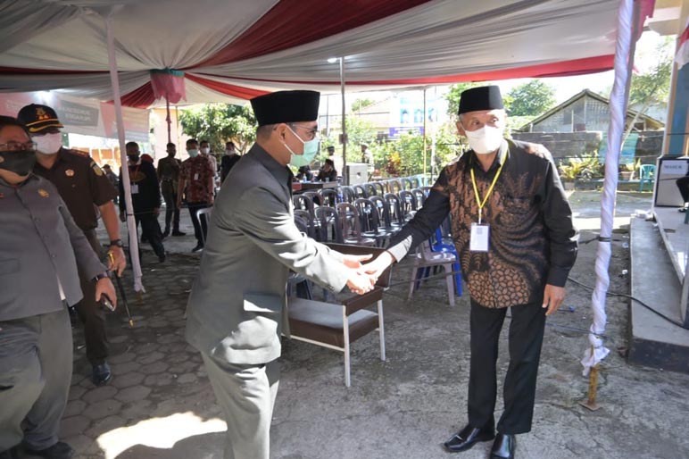 Pilkades Serentak di Temanggung Berjalan Kondusif