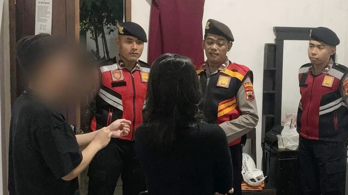 6 Pasangan Tak Resmi Diciduk di Hotel Kebumen, Terlihat Gelagapan Saat Didatangi Polisi