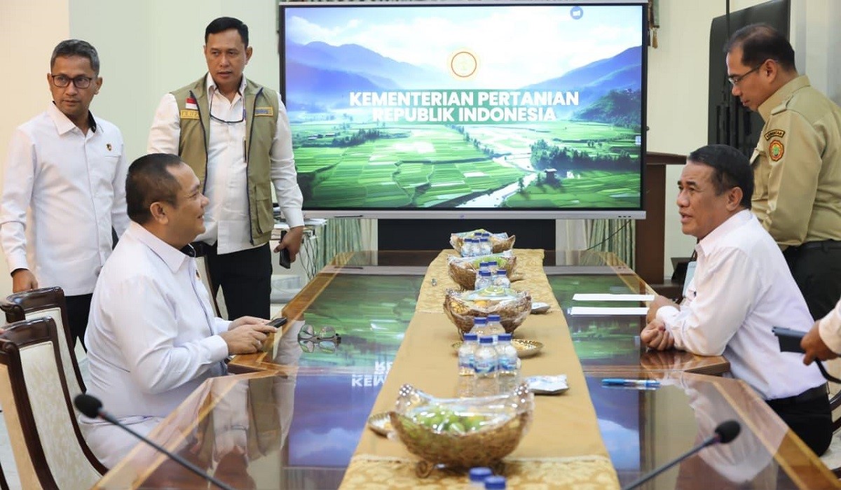 Mentan Amran Sambut Wamentan Alim, Perkuat Transformasi Pertanian dan Swasembada Pangan