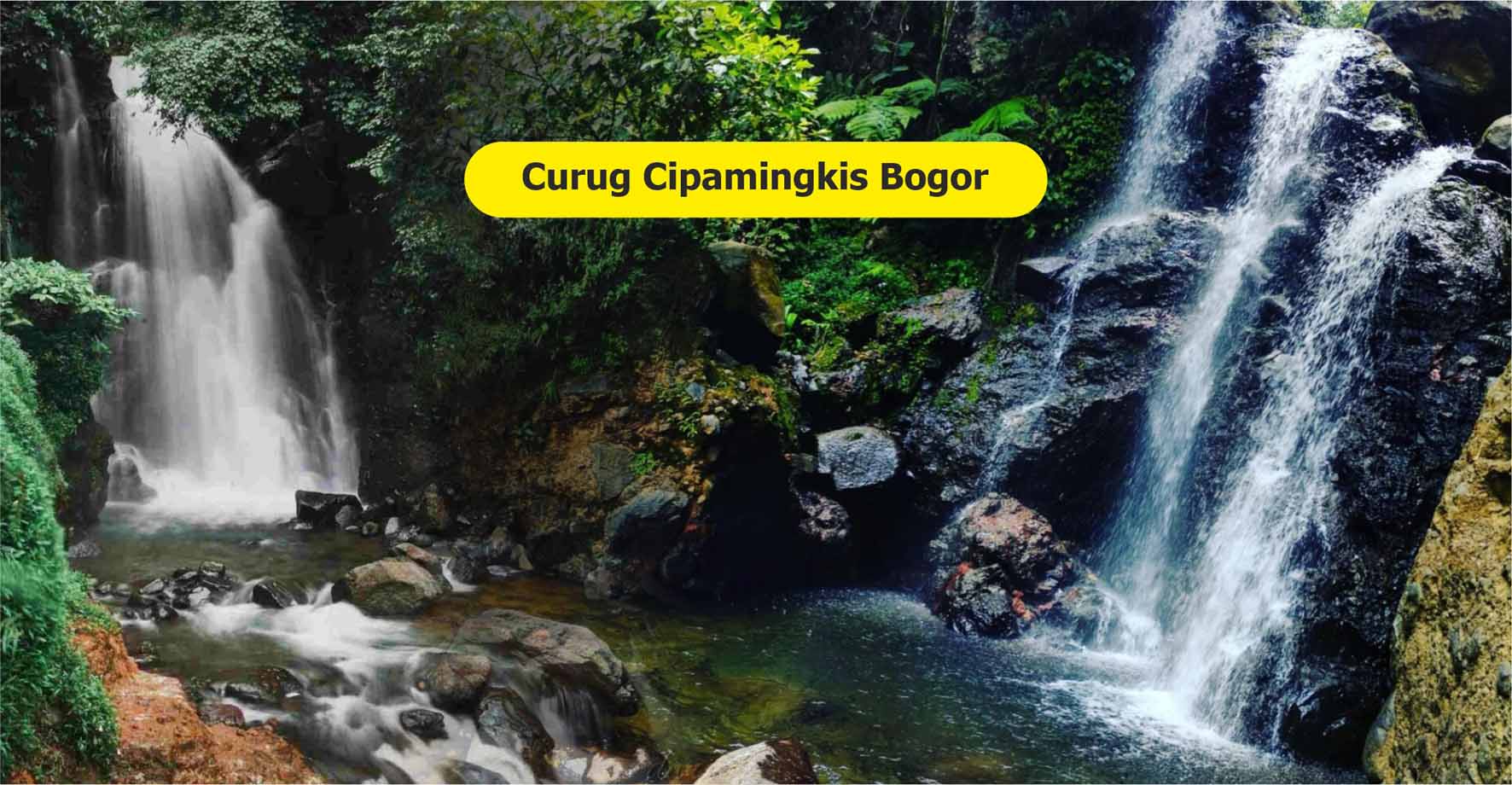 Pesona Curug Cipamingkis Bogor, Primadona Wisata Alam Air Terjun