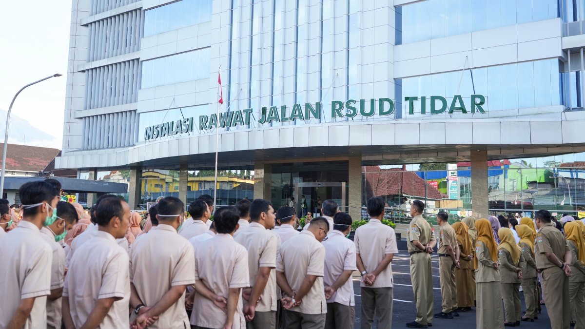 Penataan Area Parkir RSUD Tidar Kota Magelang Dikeluhkan