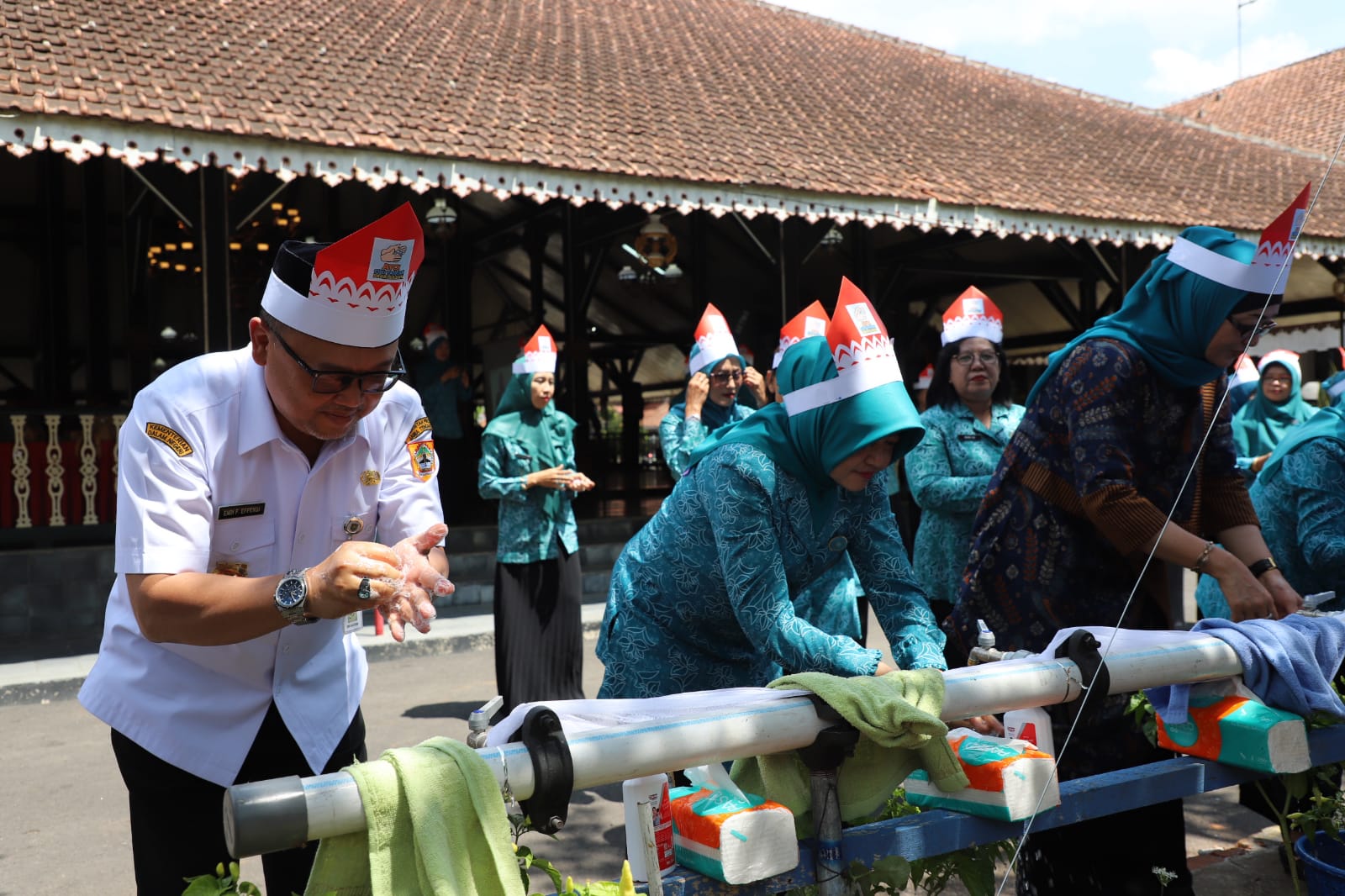 Peringatan Hari CTPS Sedunia: Pjs Bupati Ajak Warga Purworejo Rajin Cuci Tangan