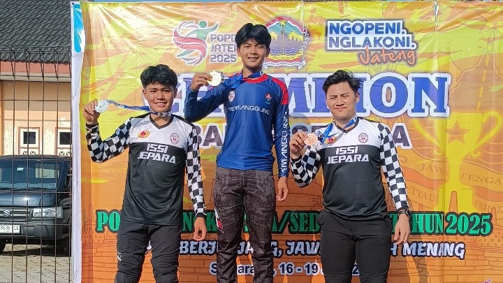 Muhammad Fernando Van Persie, Atlet BMX Temanggung Sabet Emas di Popda Jateng 2025