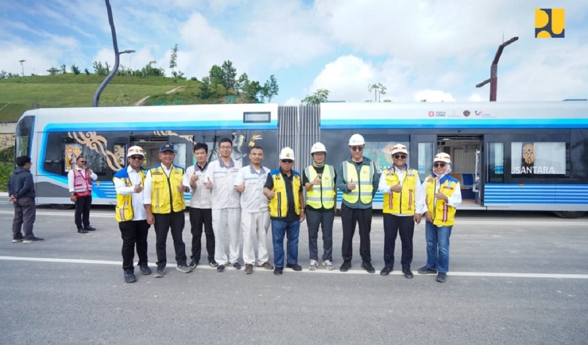 Kereta Otonom IKN Bisa Angkut 300 Penumpang Siap Digunakan HUT ke-79 RI