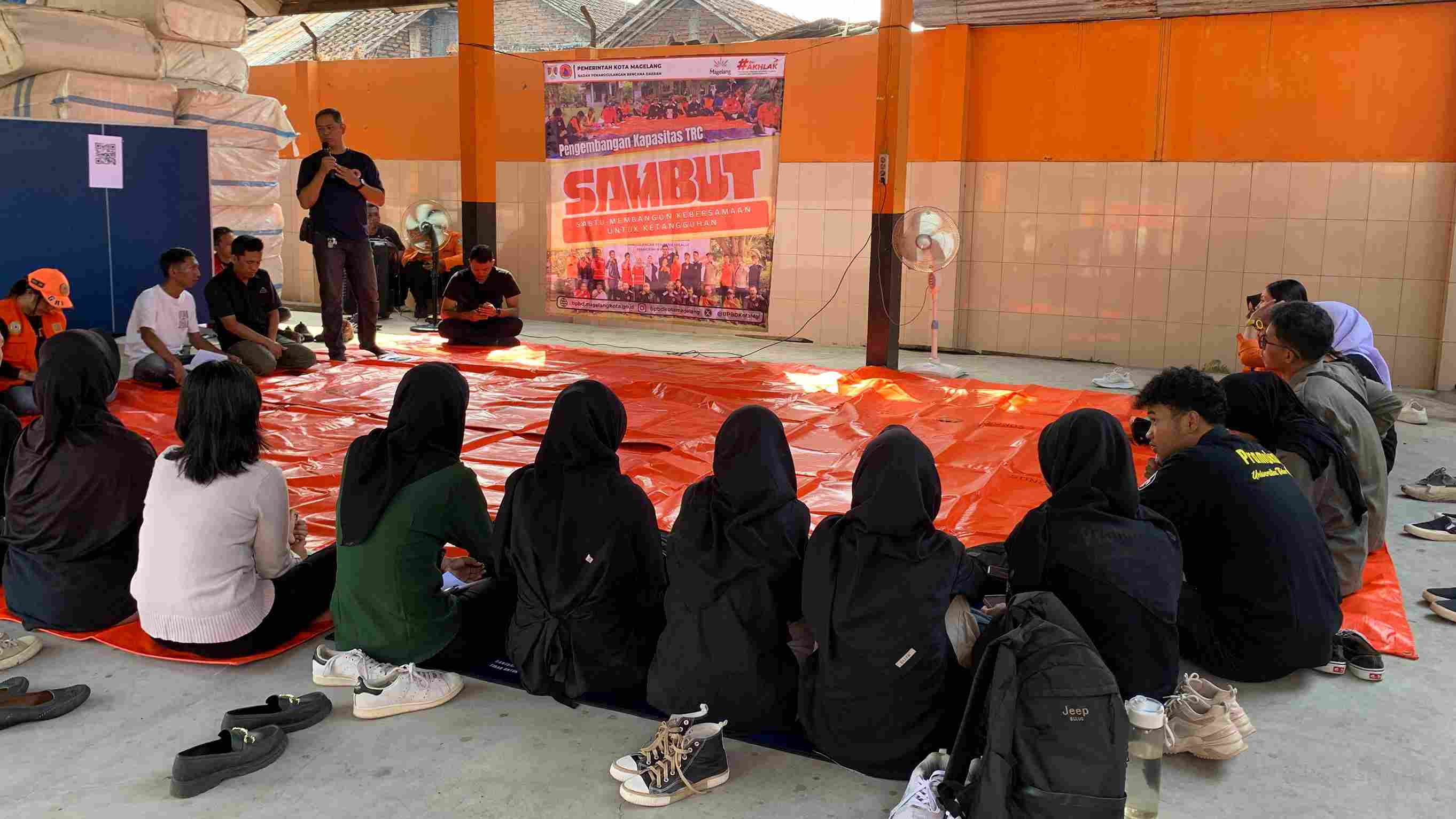 BPBD Kota Magelang Tingkatkan Kapasitas Penanganan Relawan Kebencanaan