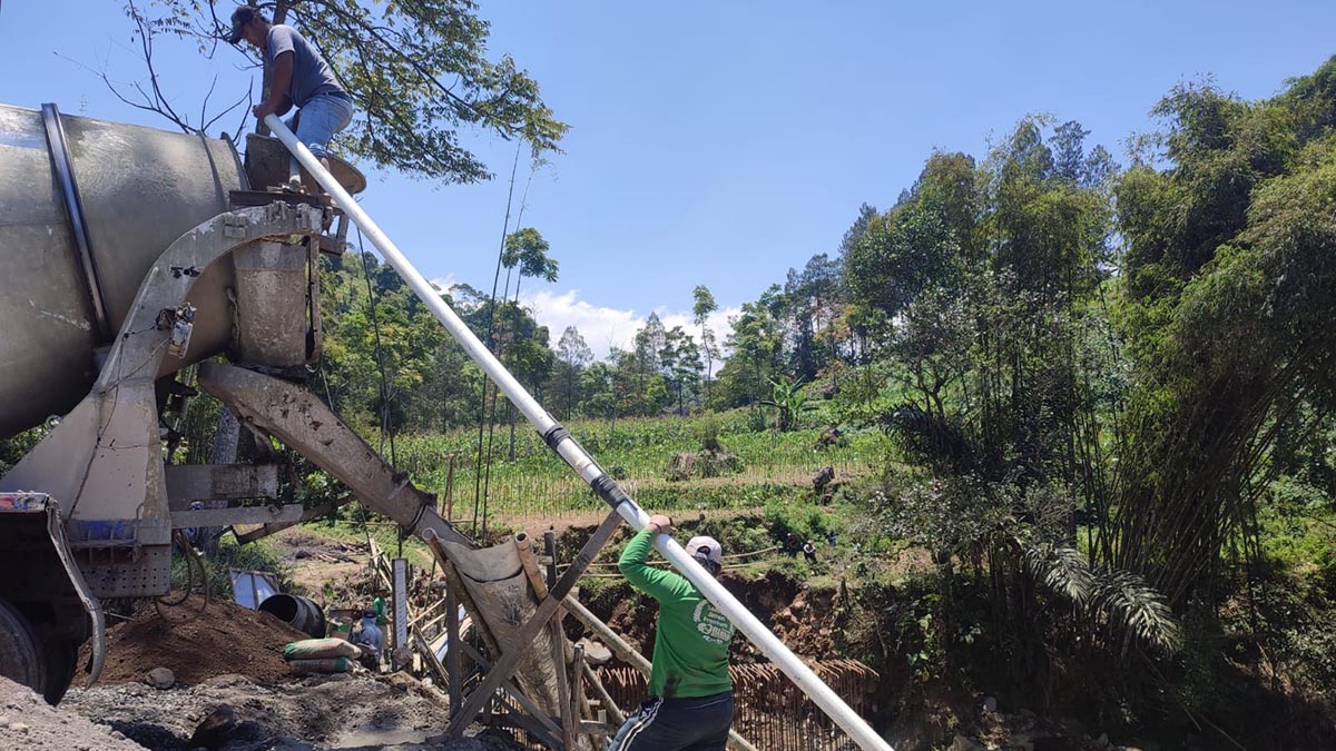 Buka Jalur Tlogo -Jengkol, Pemkab Wonosobo Gelontorkan Dana Rp7,6 Miliar