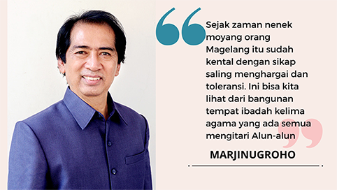 Jadi Kota Tertoleran, Marjinugroho : Toleransi Kota Magelang Itu Warisan Nenek Moyang