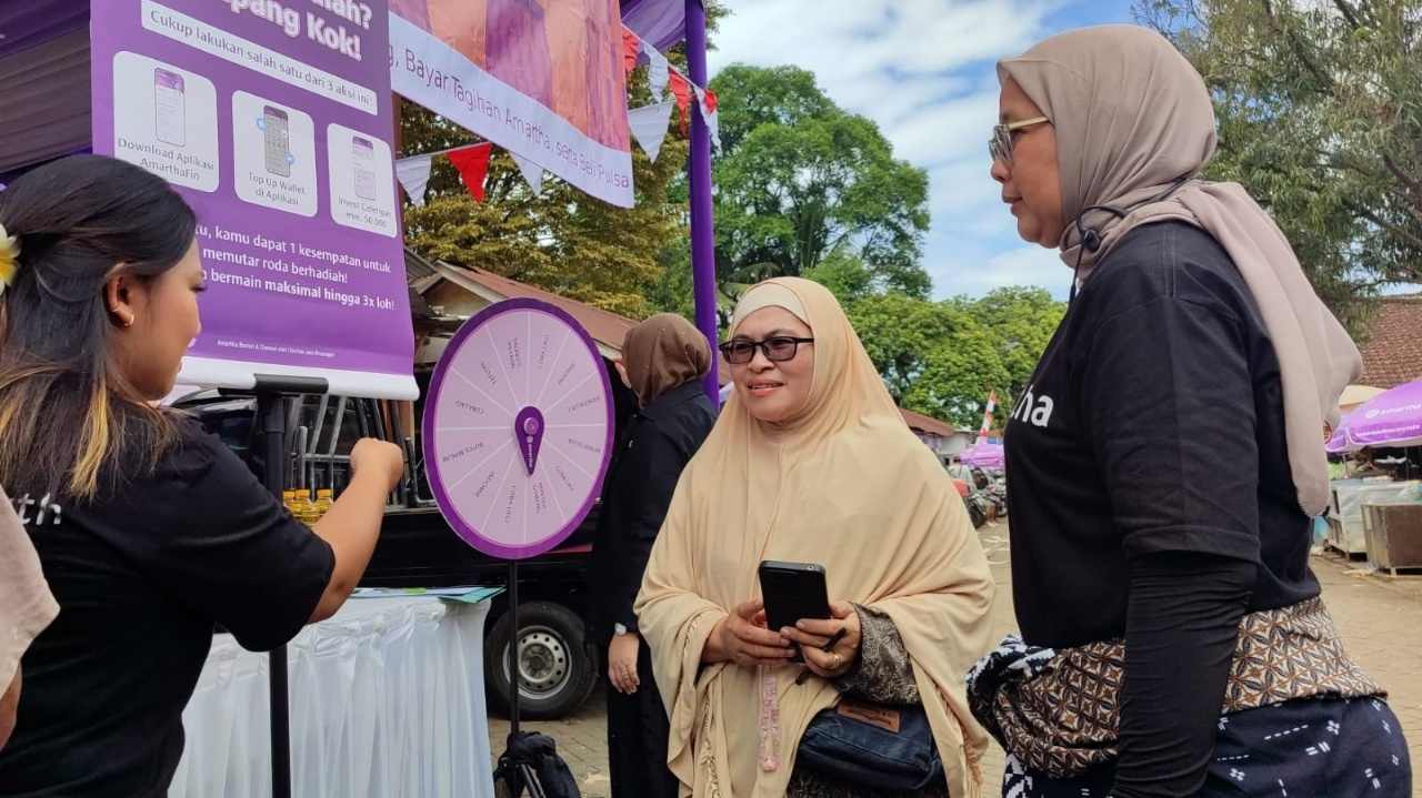 Amartha Dorong Digitalisasi Pasar Tradisional, 7.000 UMKM Perempuan di Temanggung Jadi Mitra