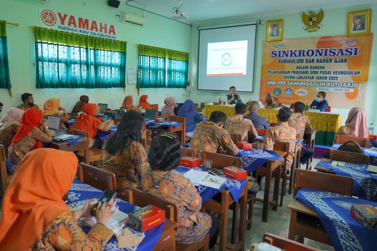  SMK YPE Sawunggalih Gelar Workshop Bersama Sritex: Kurikulum Pembelajaran dan DUDI Butuh Sinkronisasi