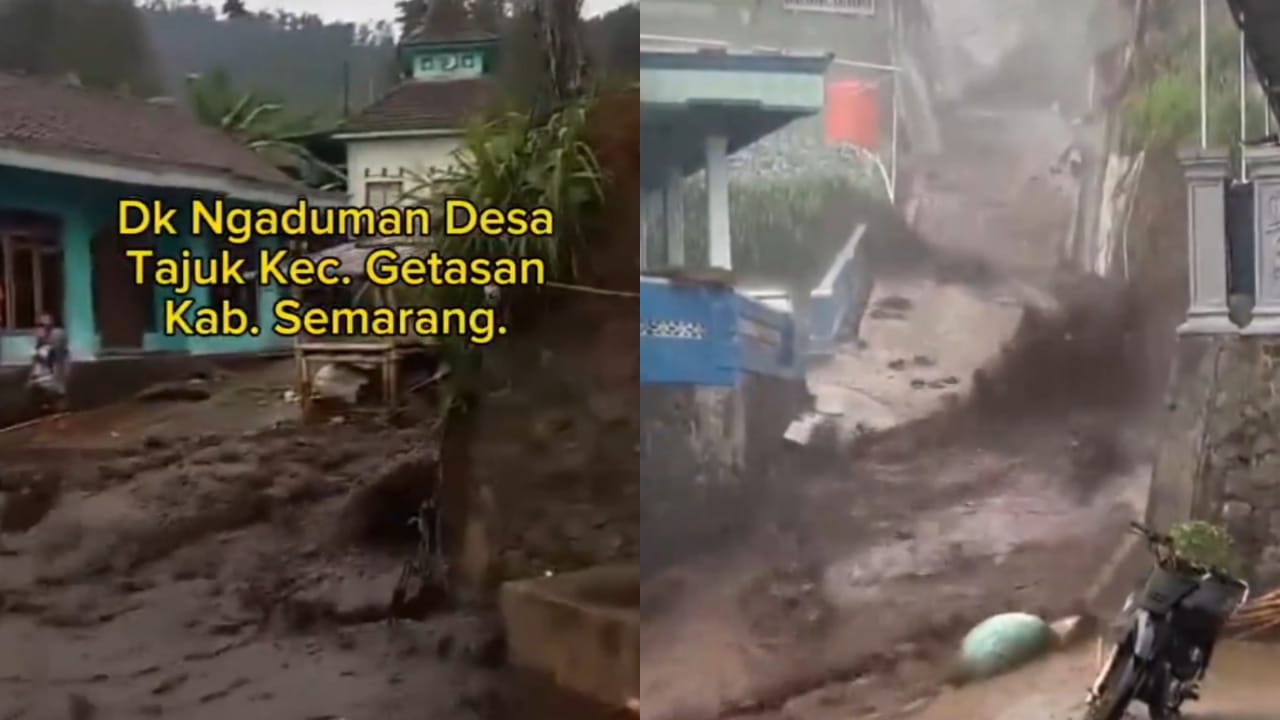 Dua Desa di Getasan Kabupaten Semarang Diterjang Banjir Bandang dari Lereng Merbabu