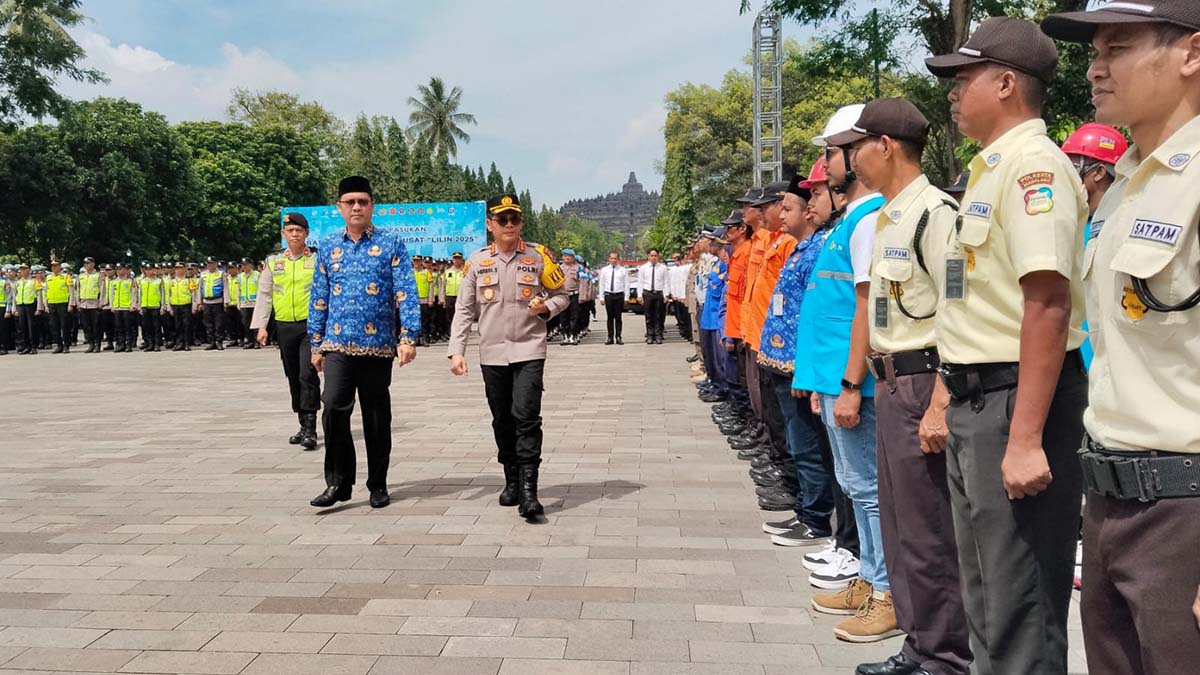 Nataru 2025-2026, Polresta Magelang Siagakan 507 Personel Amankan Borobudur dan Jalur Wisata
