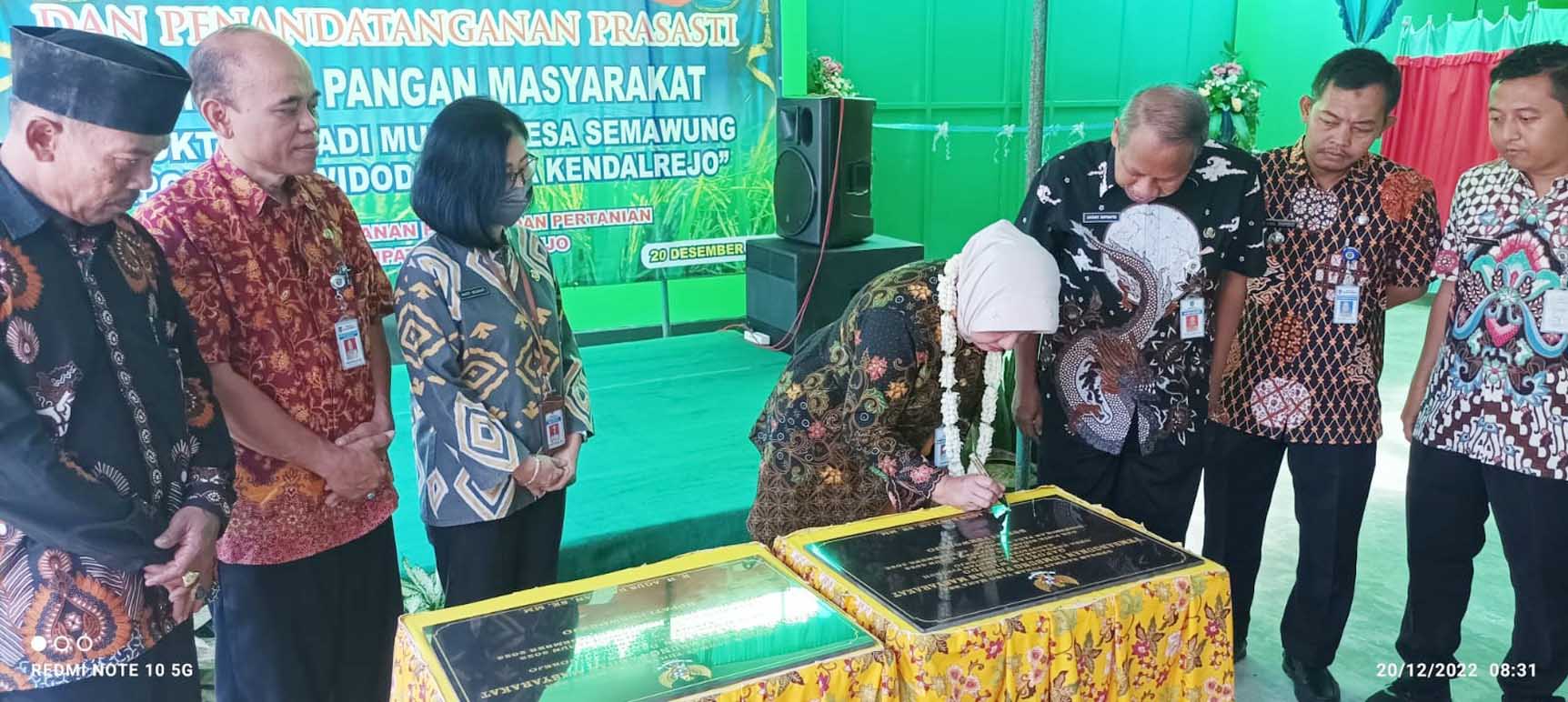 Antisipasi Krisis Pangan di Purworejo, Lumbung Pangan Masyarakat Diresmikan 