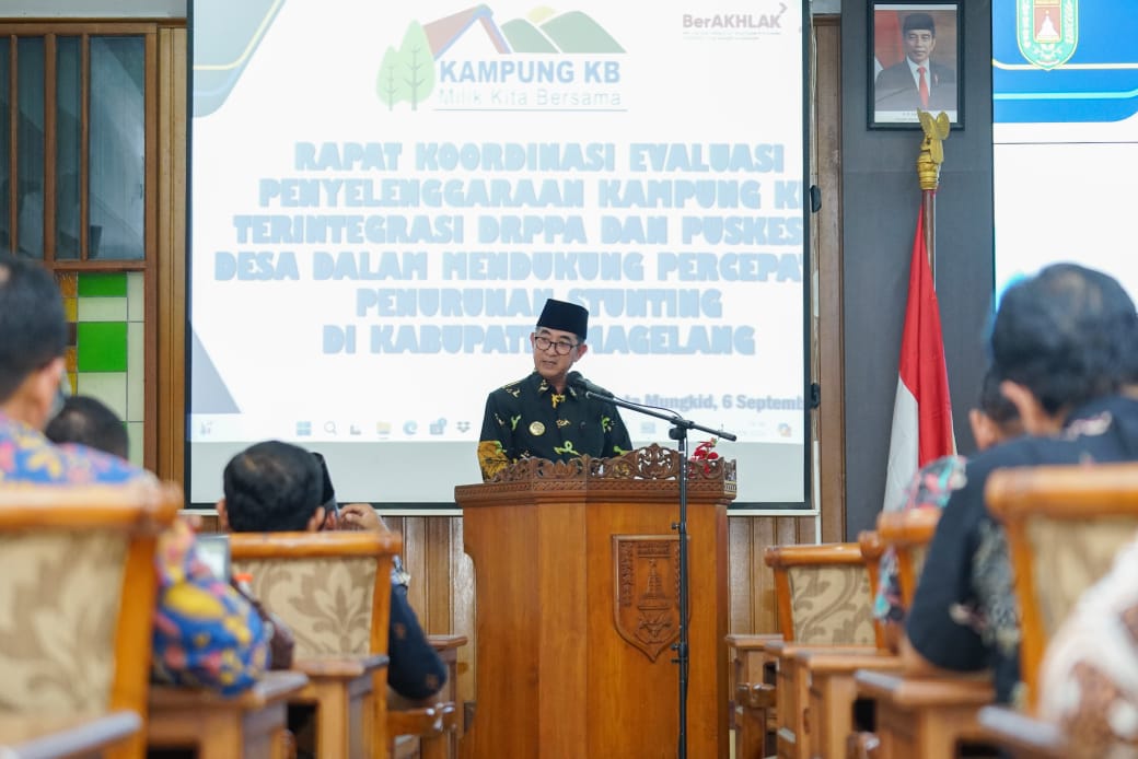 Percepat Penurunan Stunting, Pemkab Magelang Bentuk Kampung Keluarga Berkualitas Ramah Perempuan Peduli Anak