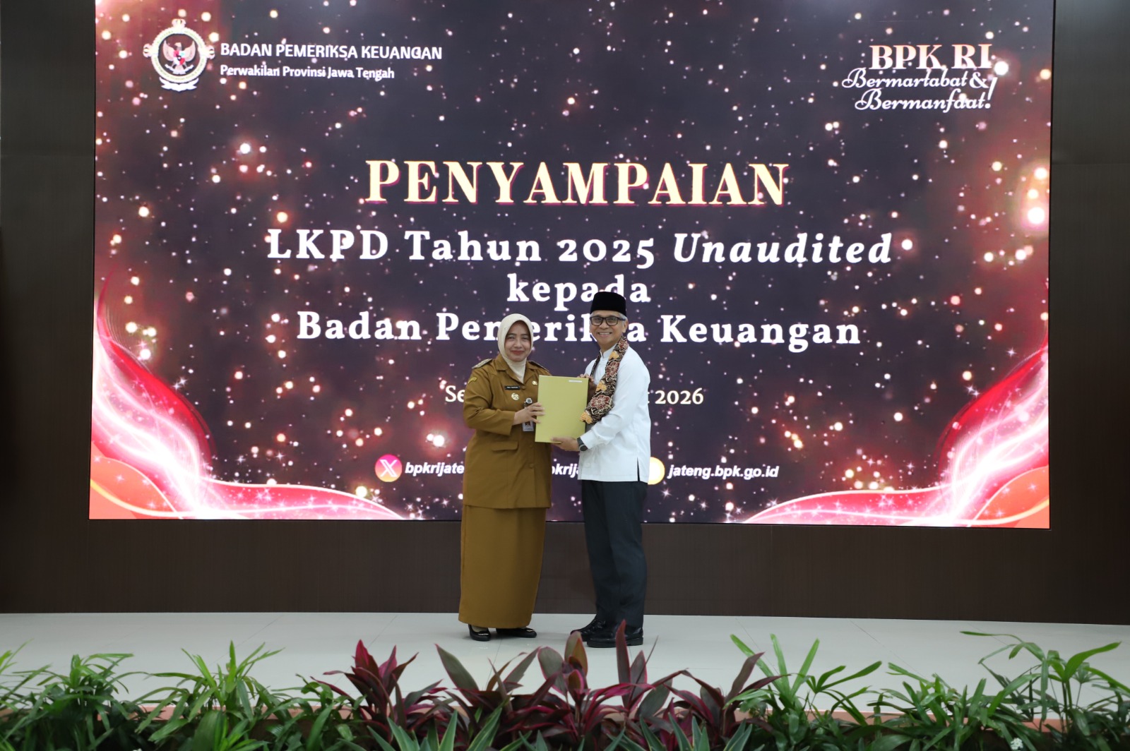 Pemkab Purworejo Serahkan LKPD 2025 ke BPK, Target Pertahankan Opini WTP ke-14