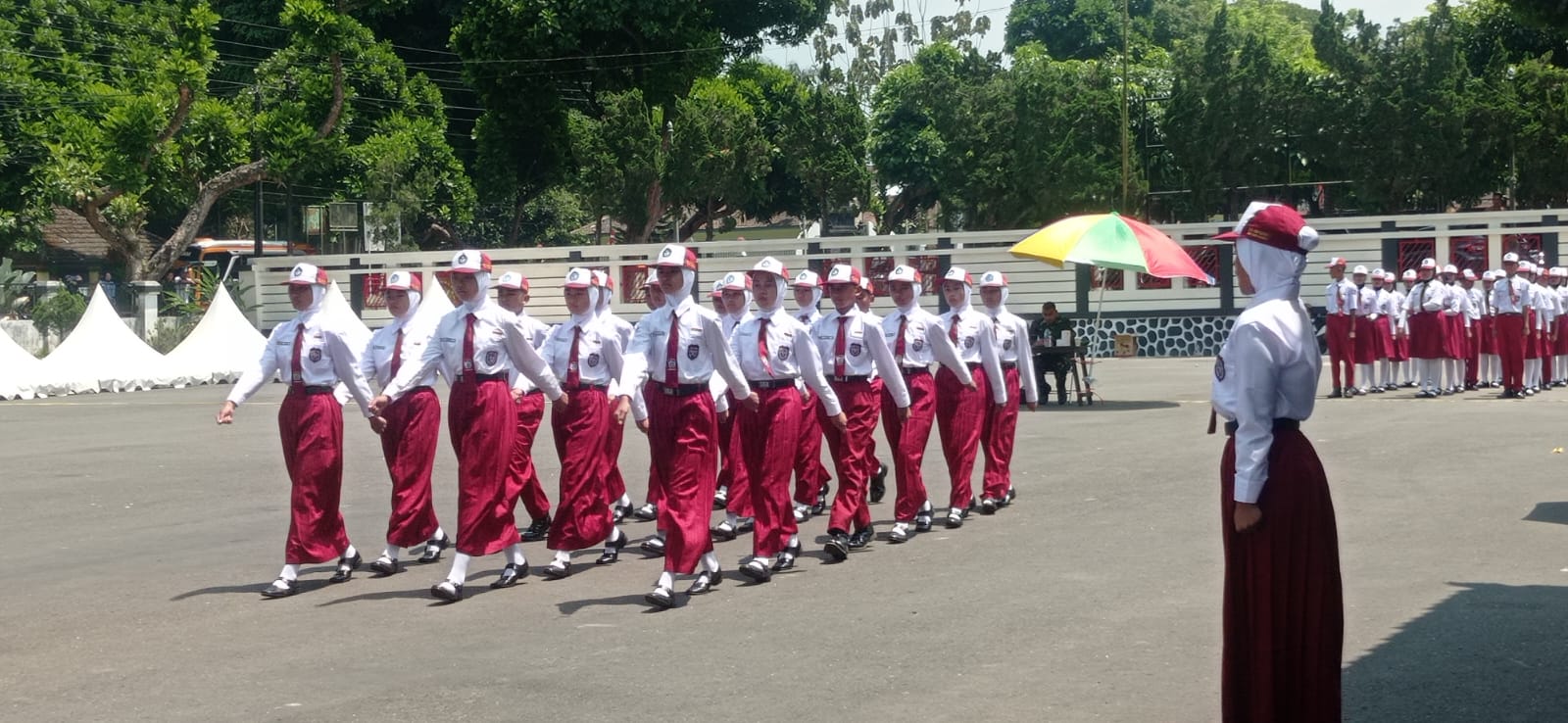 24 SDN Wonosobo Ikuti Lomba PBB Tingkat Kabupaten