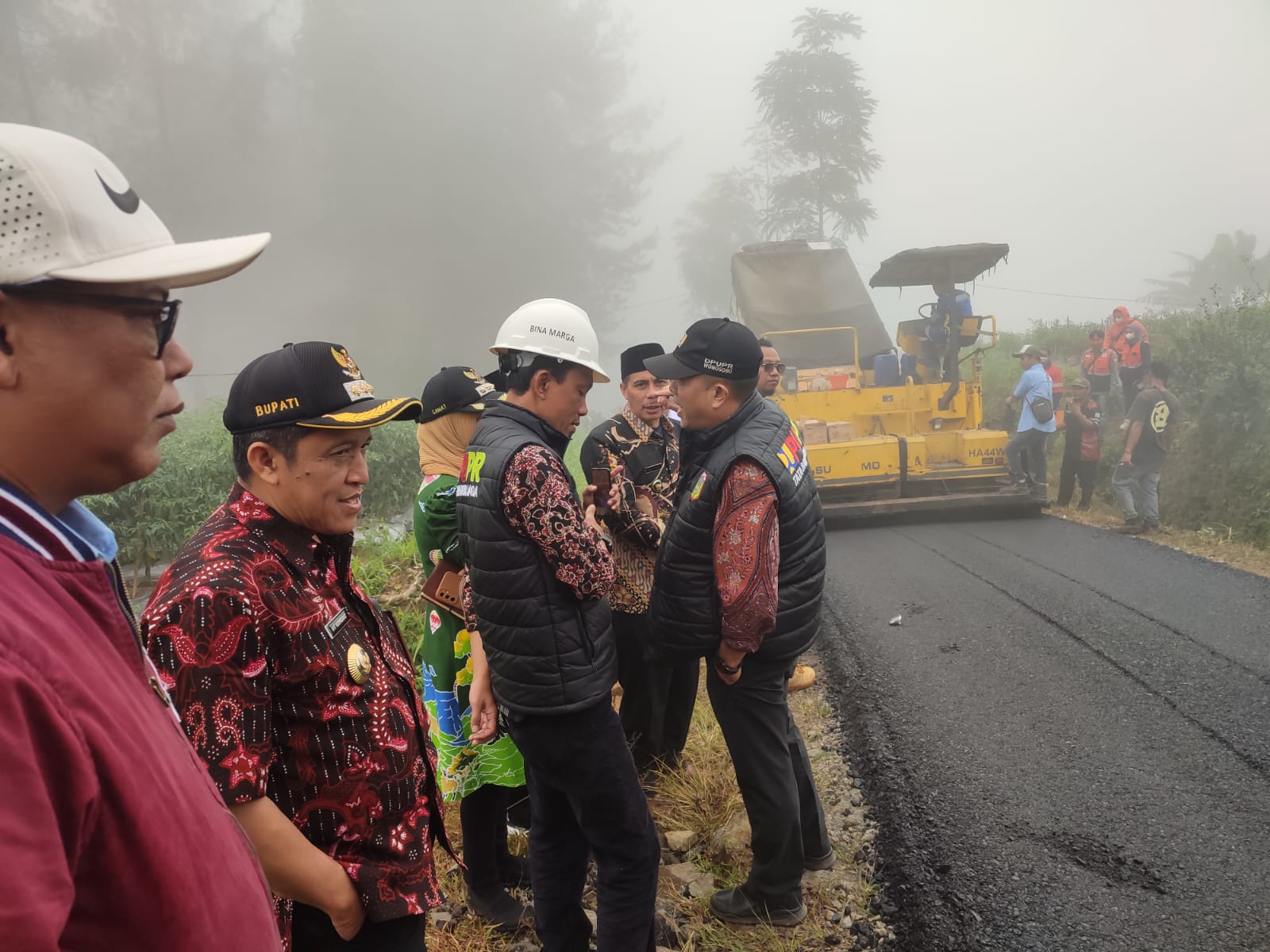 Ruas Jalan Perjiwo Kalikajar Wonosobo Mulus, ATS dan Stunting Harus Mampu Ditekan