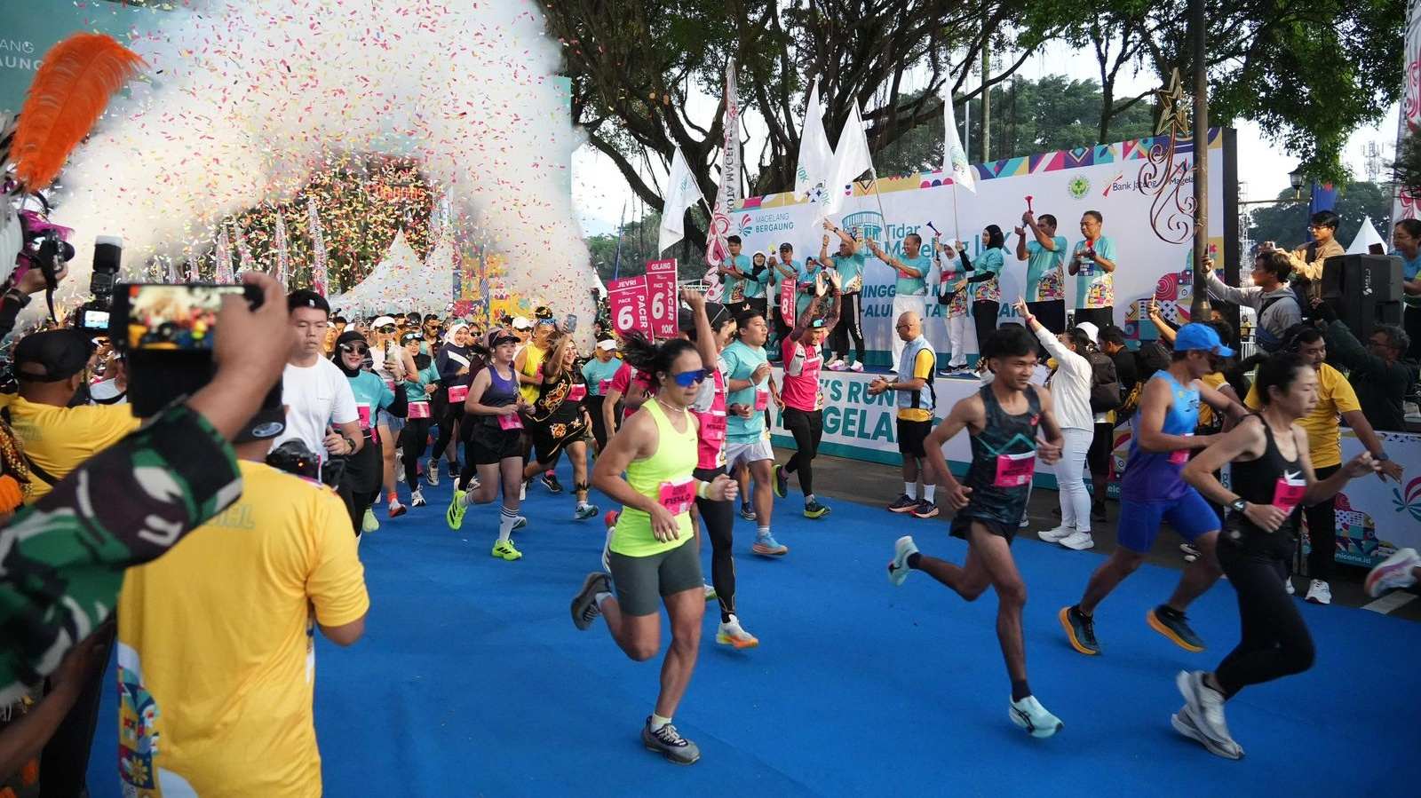 Tumpah Ruah, 2.500 Pelari Meriahkan Tidar Magelang 10K