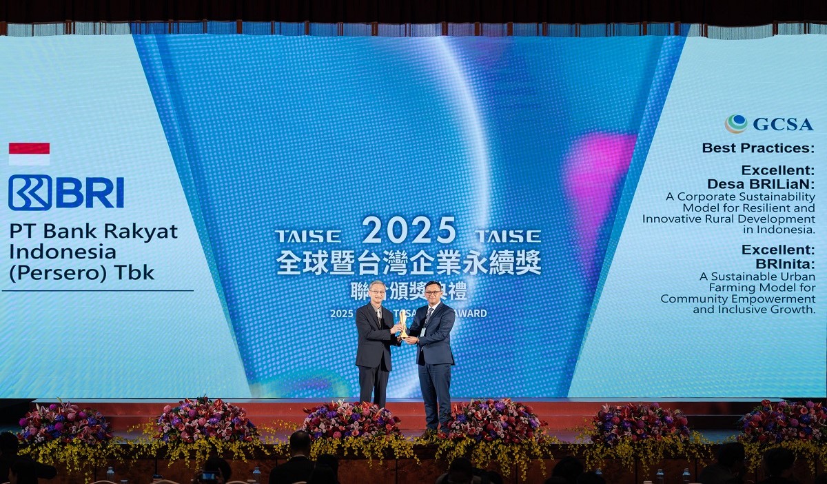 Program CSR BRI Raih Pengakuan Global Lewat Dua Penghargaan Internasional