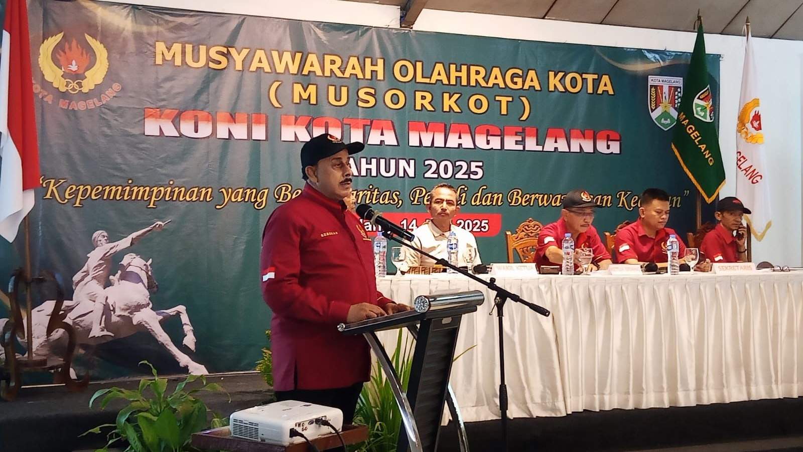 Ali Sobri Kembali Nahkodai KONI Kota Magelang, Rumah Pribadinya Siap Jadi Markas
