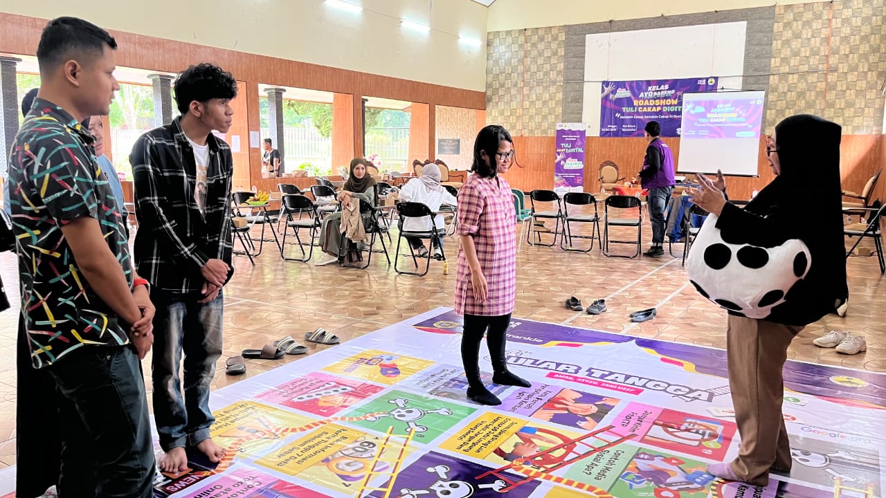 20 Teman Tuli di Wonosobo Ikut Literasi Tular Nalar