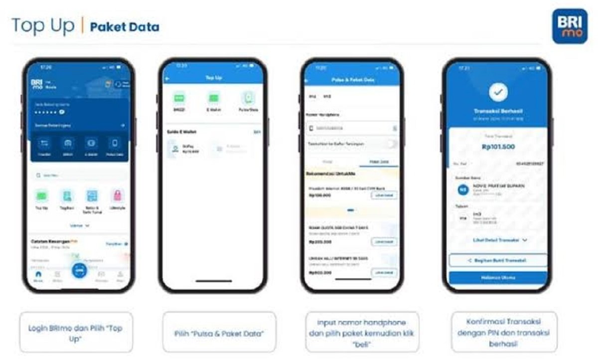 Memudahkan Kebutuhan Digital, Beli Paket Kuota Kini Lebih Praktis dengan BRImo