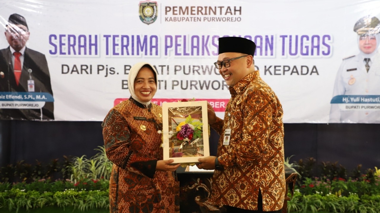 Yuli Hastuti Terima Kembali Jabatan sebagai Bupati Purworejo