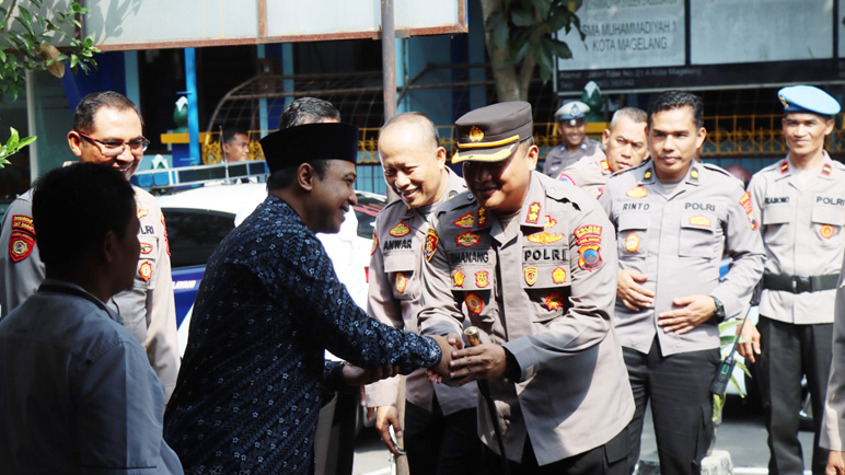 2 Pekan Bertugas, Kapolres Magelang Kota Laksanakan Silaturahmi Kamtibmas