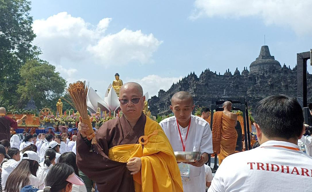 Tidak Hanya Indonesia, Candi Borobudur Jadi Pusatnya Umat Buddha Rayakan Waisak 2023