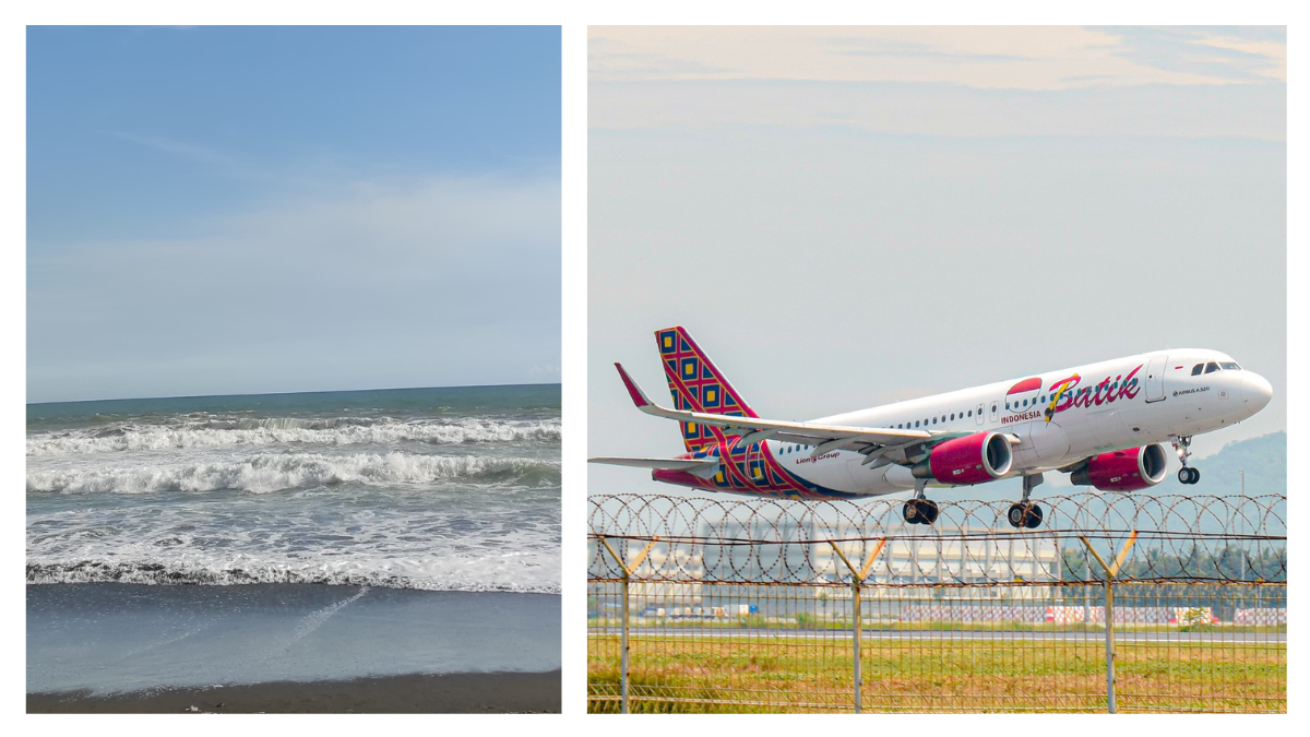 Istimewa! Pesona Pantai Glagah, Pantai Cantik dengan View Bandara YIA